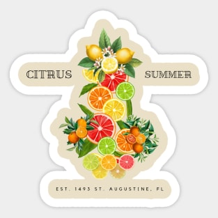 Citrus bouquet Sticker